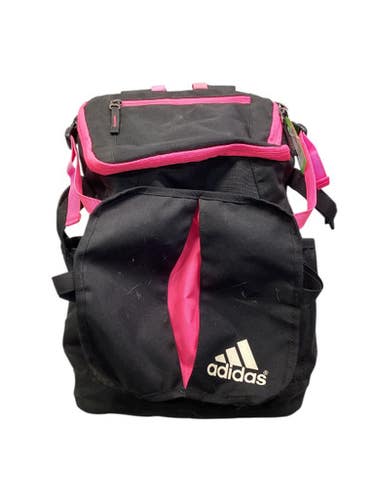Used Adidas 2 BAT BACKPACK BB/SB Player Backpack Black And Pink 11347-S000257987