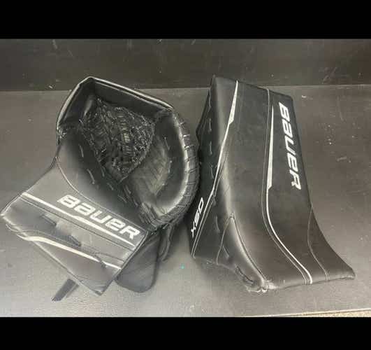 Bauer GSX Glove & Blocker (Regular/Black)