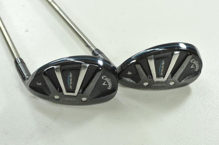Callaway Rogue 3 and 4 Hybrid Set Regular Flex Right Recoil F3 Graphite # 204865