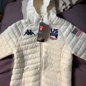 Kappa US Ski Team 6cento White Women's Medium Jacket (New)