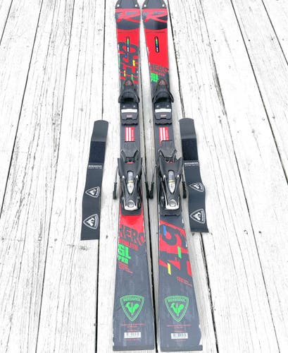 2021 Rossignol 135 cm Racing Hero Athlete SL Pro Skis With Bindings Max Din 10 (Used)