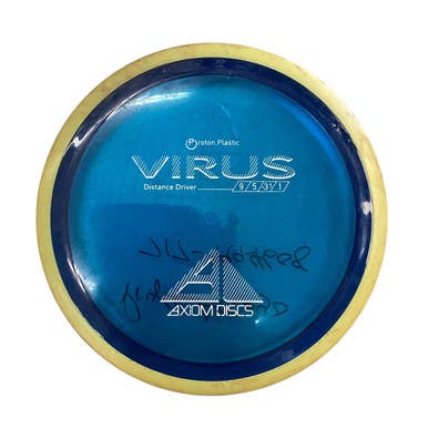 Used Axiom PROTON VIRUS Disc Golf Driver Navy Blue 11760-S000083470