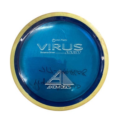 Used Axiom PROTON VIRUS Disc Golf Driver Navy Blue 11760-S000083470