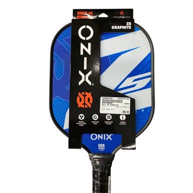 Used Onix Z5 GRAPHITE Pickleball Racquet Royal Blue 11760-S000083456