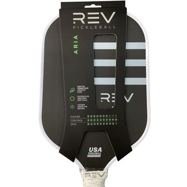 Used REV ARIA PICKLEBALL PADDLE Pickleball Racquet Black 11760-S000083453