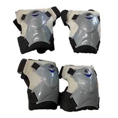 Used Skateboard Elbow Pads White SM 11760-S000083443