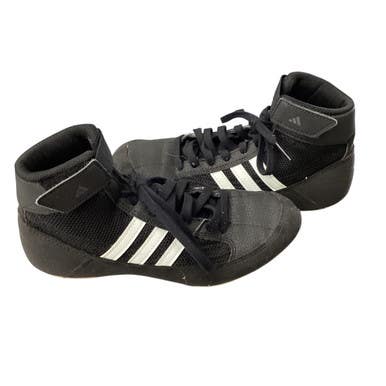 Used Adidas Wrestling Shoes Black Junior 04 11760-S000083437