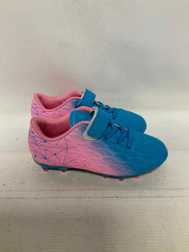 Used BLUE/PINK Soccer Cleats Carolina Blue Youth 12.0 11823-S000035386