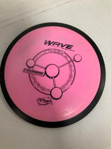 Used MVP WAVE FISSION Disc Golf Driver Pink 11823-S000035335
