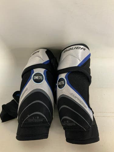 Used Bauer SUPREME ONE75 Junior Elbow Pads LG 11823-S000035337