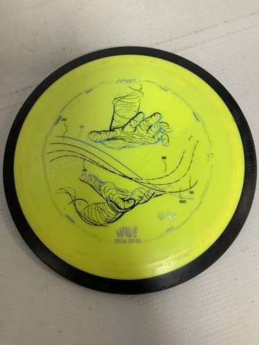 Used MVP WAV Disc Golf Driver Yellow 162g 11823-S000035336