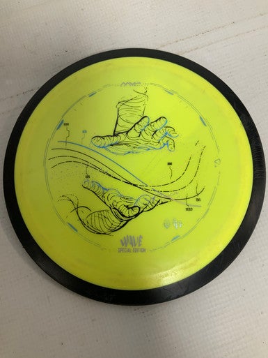 Used MVP WAV Disc Golf Driver Yellow 162g 11823-S000035336