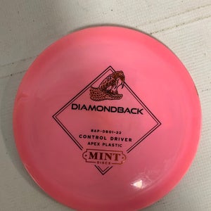 Used Mint DIAMONDBACK APEX Disc Golf Driver Pink 11823-S000035324