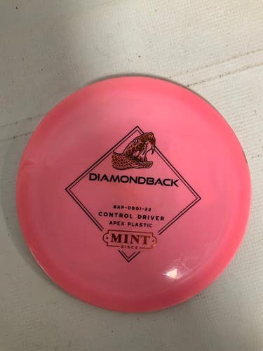 Used Mint DIAMONDBACK APEX Disc Golf Driver Pink 11823-S000035324