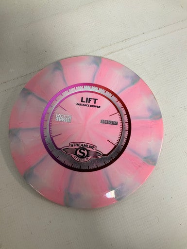 Used Streamline LIFT COSMIC NEUTRON Disc Golf Driver Pink 169g 11823-S000035299