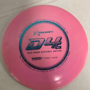 Used Prodigy D4 MAX 400G Disc Golf Driver Pink 174g 11823-S000035292