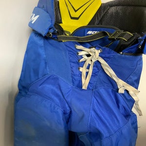 Used CCM TACKS 9060 Senior Pant Royal Blue MD 11823-S000035285