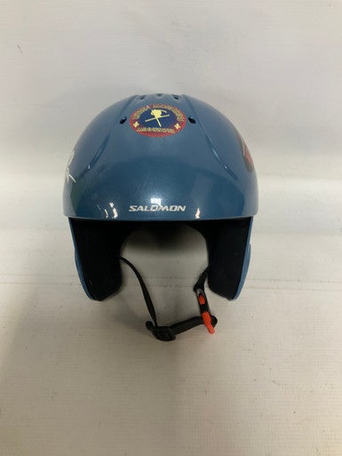 Used Salomon Snowsport Helmet Youth Carolina Blue SM 11823-S000035273