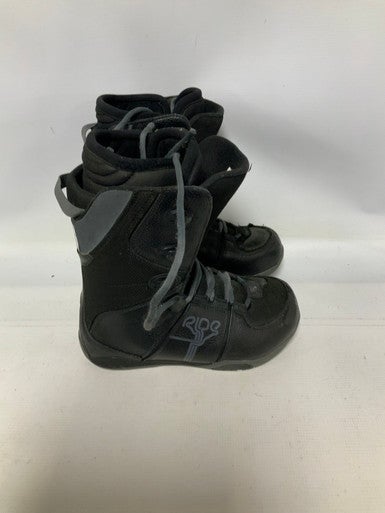 Used Ride BLACK Mens Snowboard Boots Black Senior 8 11823-S000035256