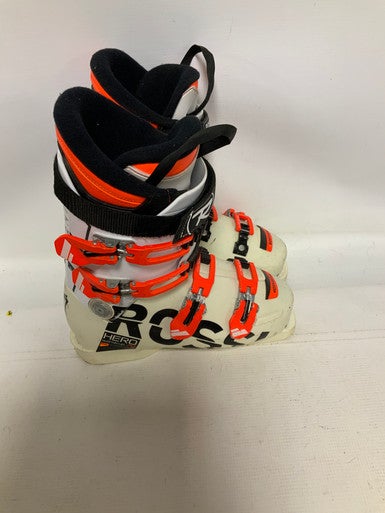Used Rossignol HERO WORLD CUP Mens DH Ski Boot White 290 MP - M11 - W12 11823-S000035255