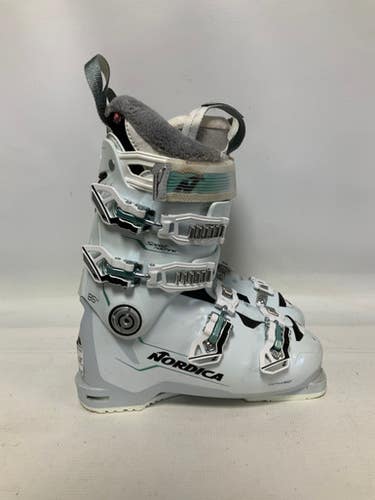Used Nordica SPEED MACHINE 85W Womens DH Ski Boot White 250 MP - M07 - W08 11823-S000035248