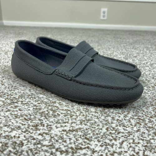 Rothys Shoes Men Size 12 Gray The Driver Loafers Driving Recycled Casual Slipper