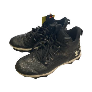 Used Under Armour Adult FB Cleats Black Senior 7.5 11859-S000026641