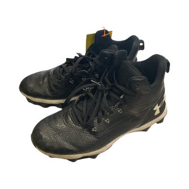 Used Under Armour Adult FB Cleats Black Senior 7.5 11859-S000026641