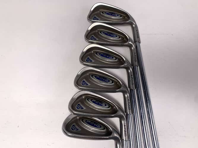 Ping G5 Iron Set 5-PW+SW Black Dot Regular Steel Mens RH No 8 iron