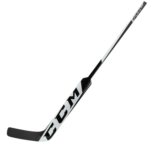 New Regular CCM Black/White E Flex 5.5 Goalie Stick | P4 Curve 25" | #191520411732