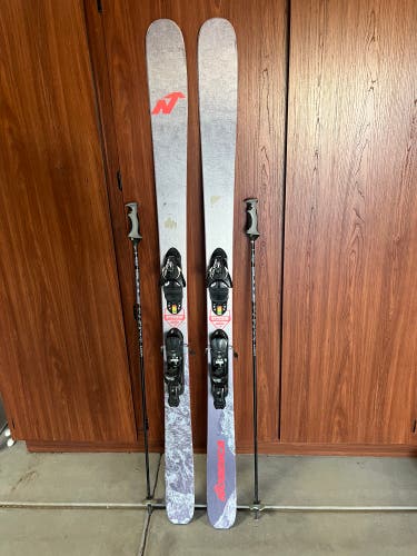 2017 Nordica Enforcer 177 cm All Mountain Skis With Bindings Max Din 13 (Used)