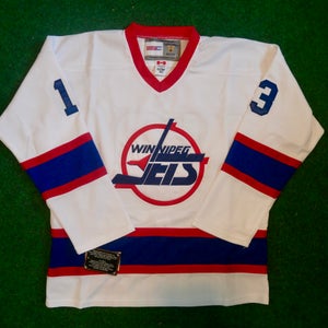 Teemu Salenne Winnipeg Jets Throwback Vintage CCM NHL Jersey Large NWT