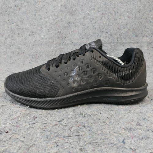Nike Downshifter 7 Womens Size 9 Running Shoes Black Low Top Athletic Sneakers