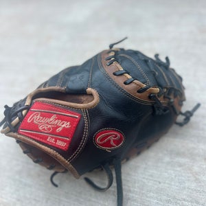 Rawlings Heart of the Hide RH Catcher's Baseball Glove 33" (Used)
