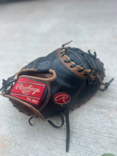 Rawlings Heart of the Hide RH Catcher's Baseball Glove 33" (Used)