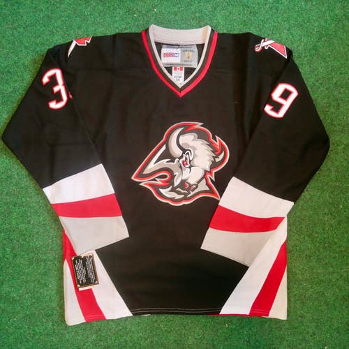 Dominik Hasek Buffalo Sabres Black "1996-2006 Throwback" CCM NHL Jersey LARGE