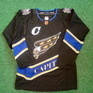 Alexander Ovechkin Black Reverse Retro Washington Capitals Jersey