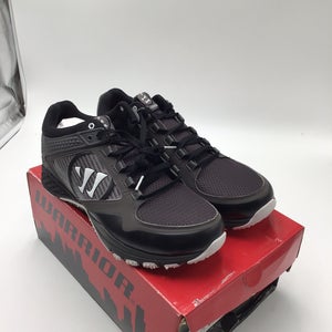 Black Men's Size M 10.5 (W 11.5) Adult Warrior Shoes (New)