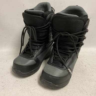 Used SAPIENT GUIDE Mens Snowboard Boots Black And Grey Senior 10 11855-S000193382
