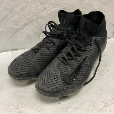 Used Nike FQ1454-002 Soccer Cleats Black Senior 9.5 11855-S000193337