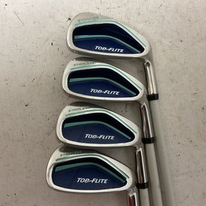 Used Top Flite STAINLESS LADIES Womens Package Set RH Silver 4 Piece 11855-S000193433