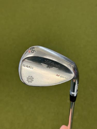 Titleist SM6 Vokey Design 56*/08 Bounce M Grind Wedge Regular Flex R300