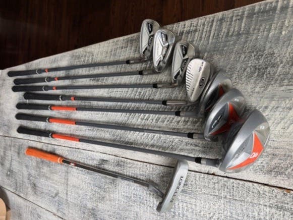 Junior US Kids Golf Right Hand Clubs 8 Pieces (Used) Ultralight (51’)