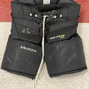 Used Senior Medium Vaughn SLR3 Pro Carbon Hockey Goalie Pants