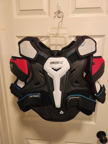 Large Senior CCM JETSPEED FT6 Shoulder Pads (Used)
