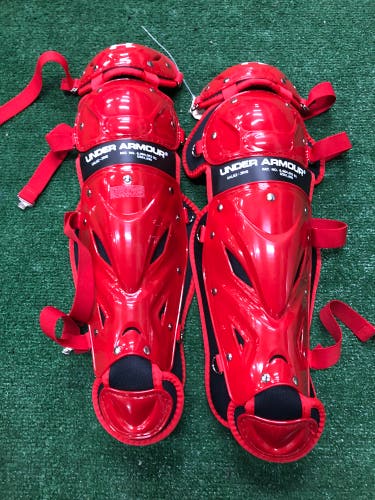 Junior Under Armour Victory Series Catcher's Leg Guard (New)