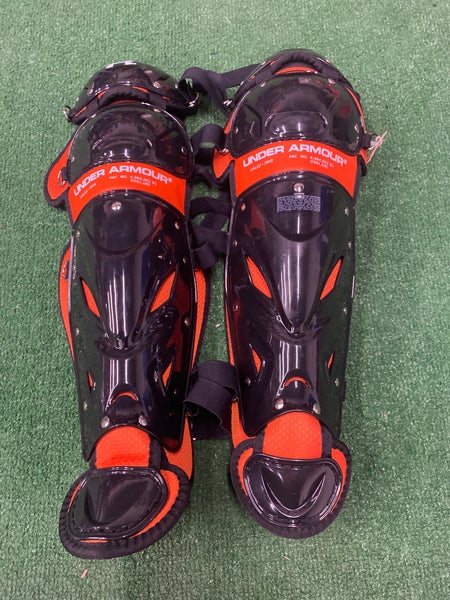 Junior Under Armour Victory Series Catcher's Leg Guard (New)