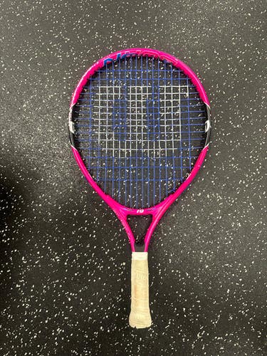 Used Wilson BURN Girls Tennis Racquet Pink 19" 11849-S000033013