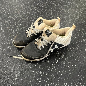 Used Under Armour BB/SB Cleats Black Senior 6 11849-S000032971