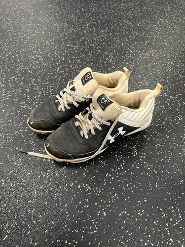 Used Under Armour BB/SB Cleats Black Senior 6 11849-S000032971